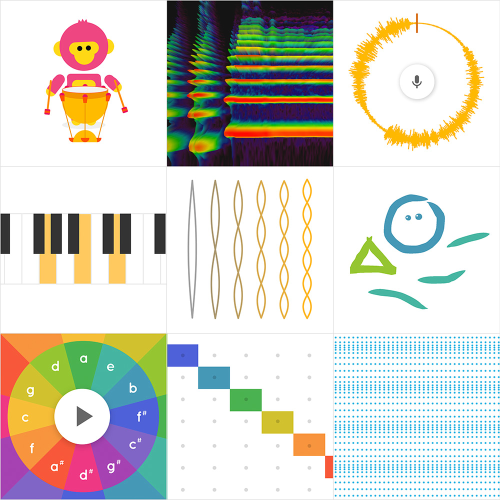 Chrome Music Lab: Song Maker by Google Creative Lab + Use All Five